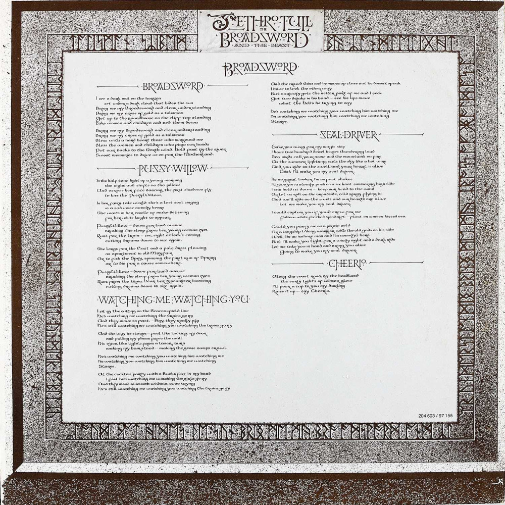 Jethro Tull - The Broadsword And The Beast (1St Press) (LP)