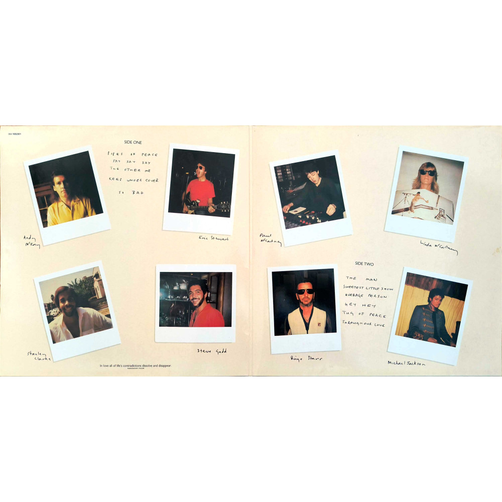 Paul Mccartney - Pipes Of Peace (1st press) (LP)