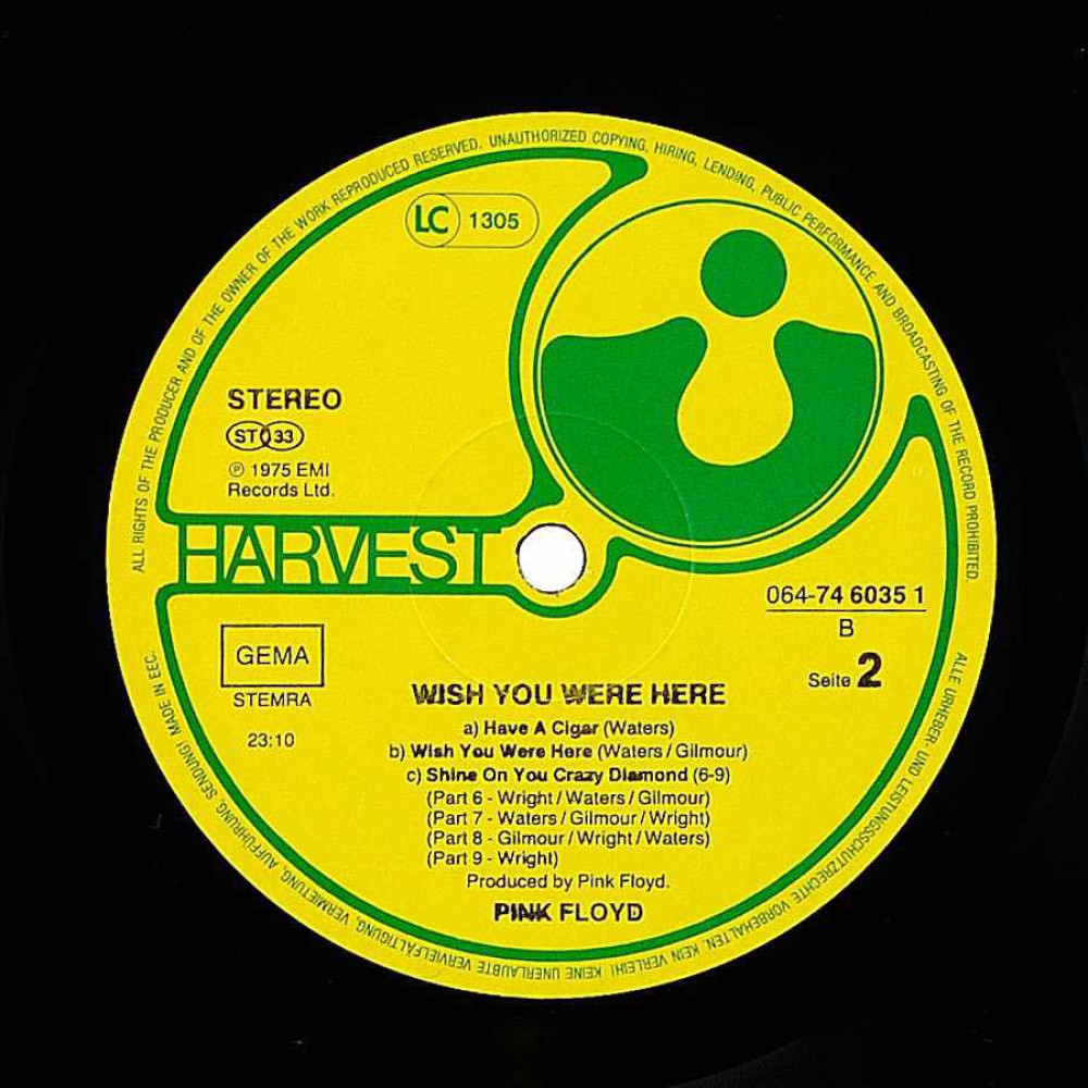 Pink Floyd - Wish You Were Here (Ins.) (LP)