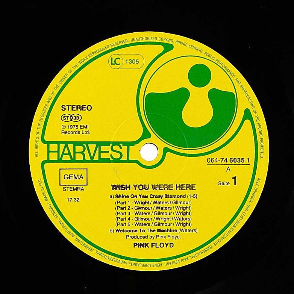 Pink Floyd - Wish You Were Here (Ins.) (LP)