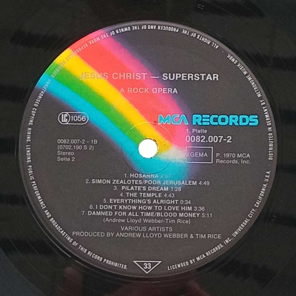 Various – Jesus Christ Superstar (2 LP)