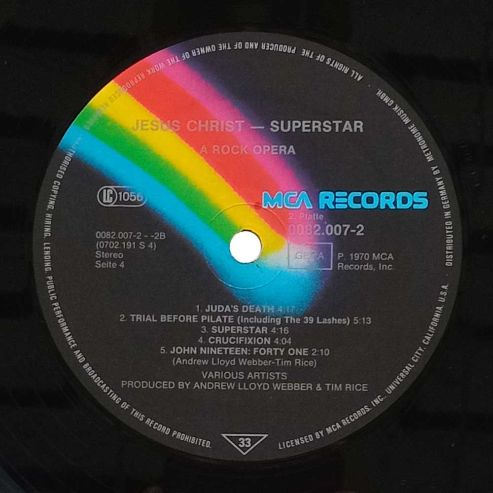 Various – Jesus Christ Superstar (2 LP)
