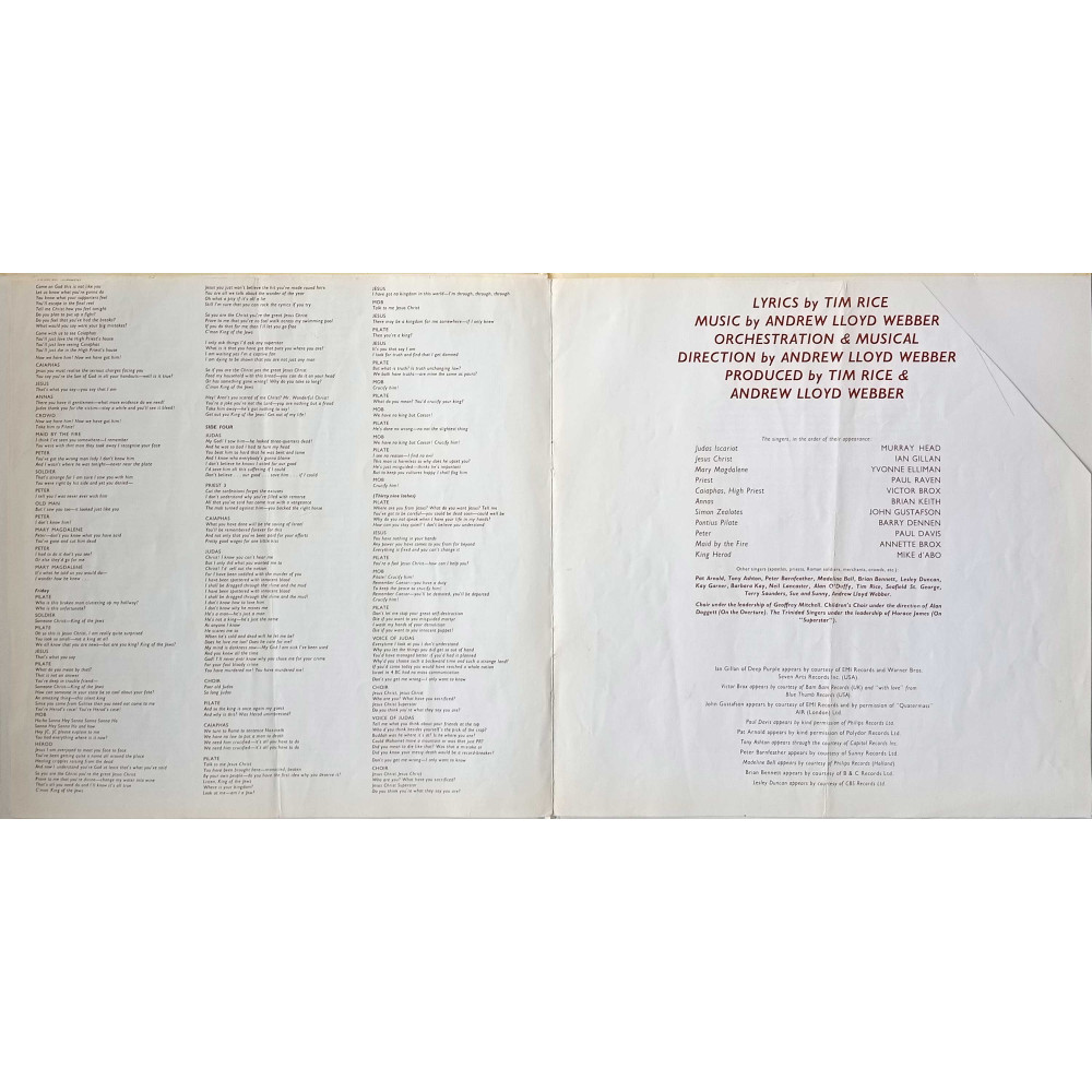 Various – Jesus Christ Superstar (2 LP)