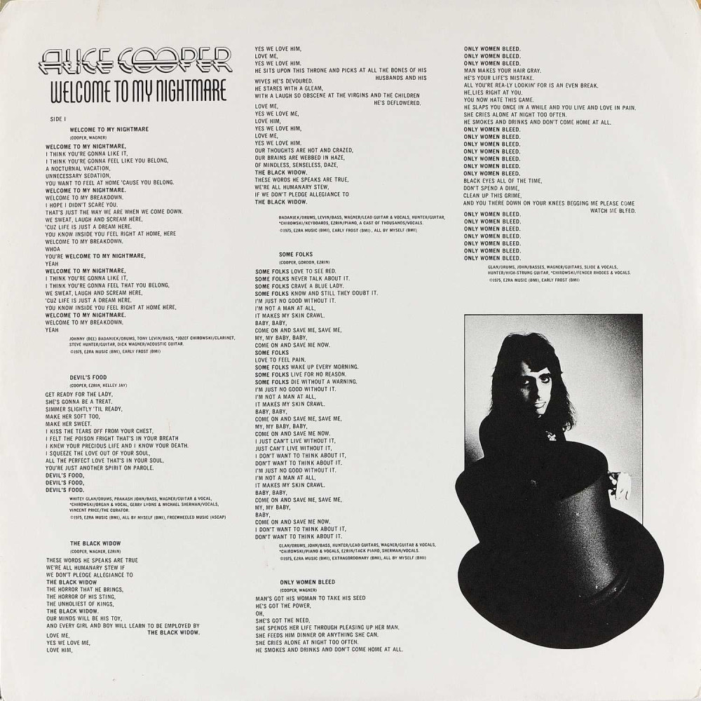 Alice Cooper - Welcome To My Nightmare (LP)