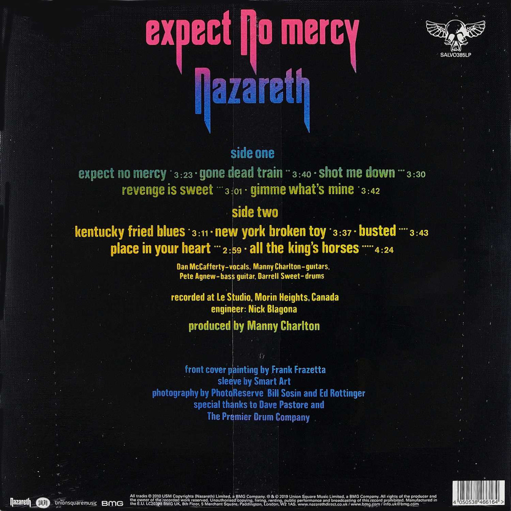 Nazareth - Expect No Mercy (Coloured Vinyl) (LP)