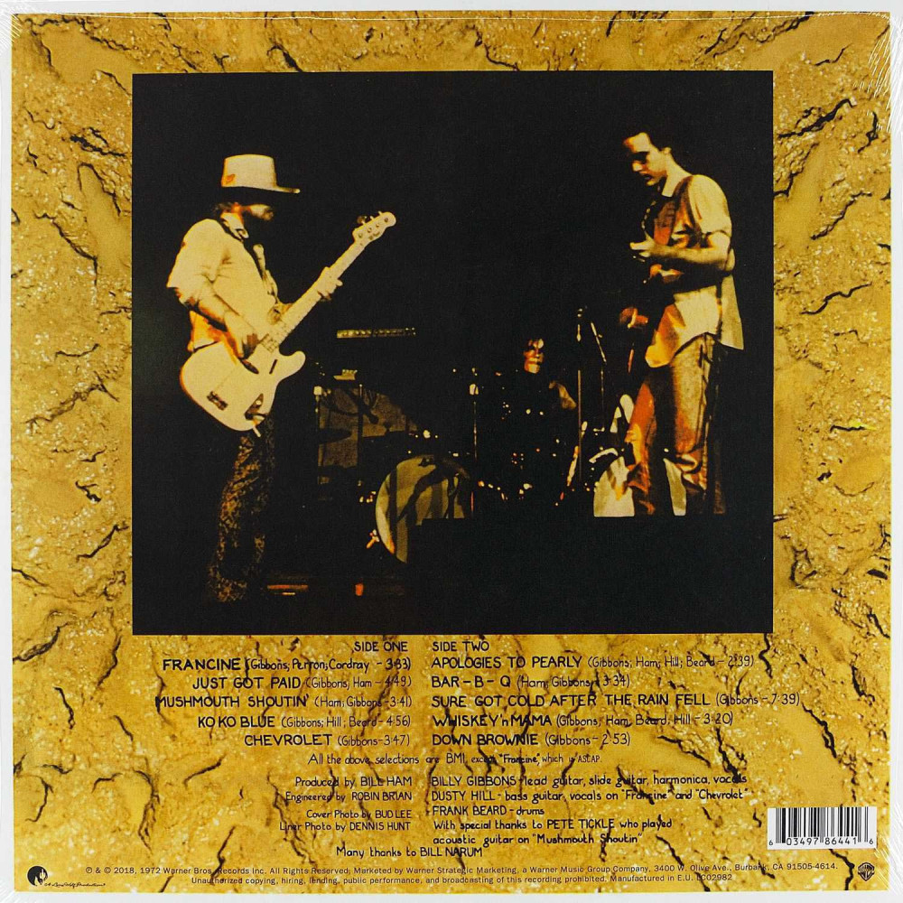 ZZ Top - Rio Grande Mud | Limited Coloured Vinyl (LP)