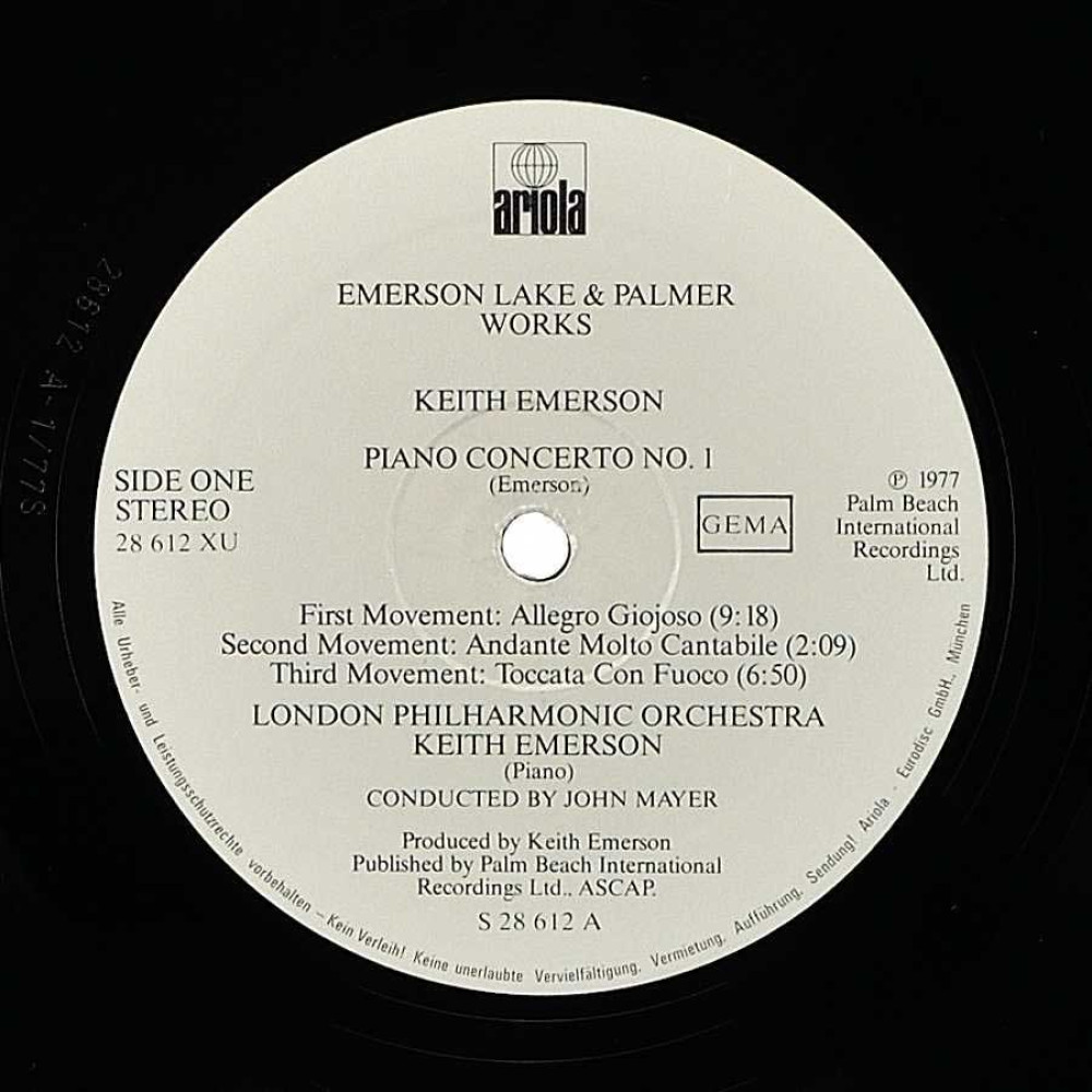 Emerson - Lake & Palmer - Works (1St Press) (2LP)