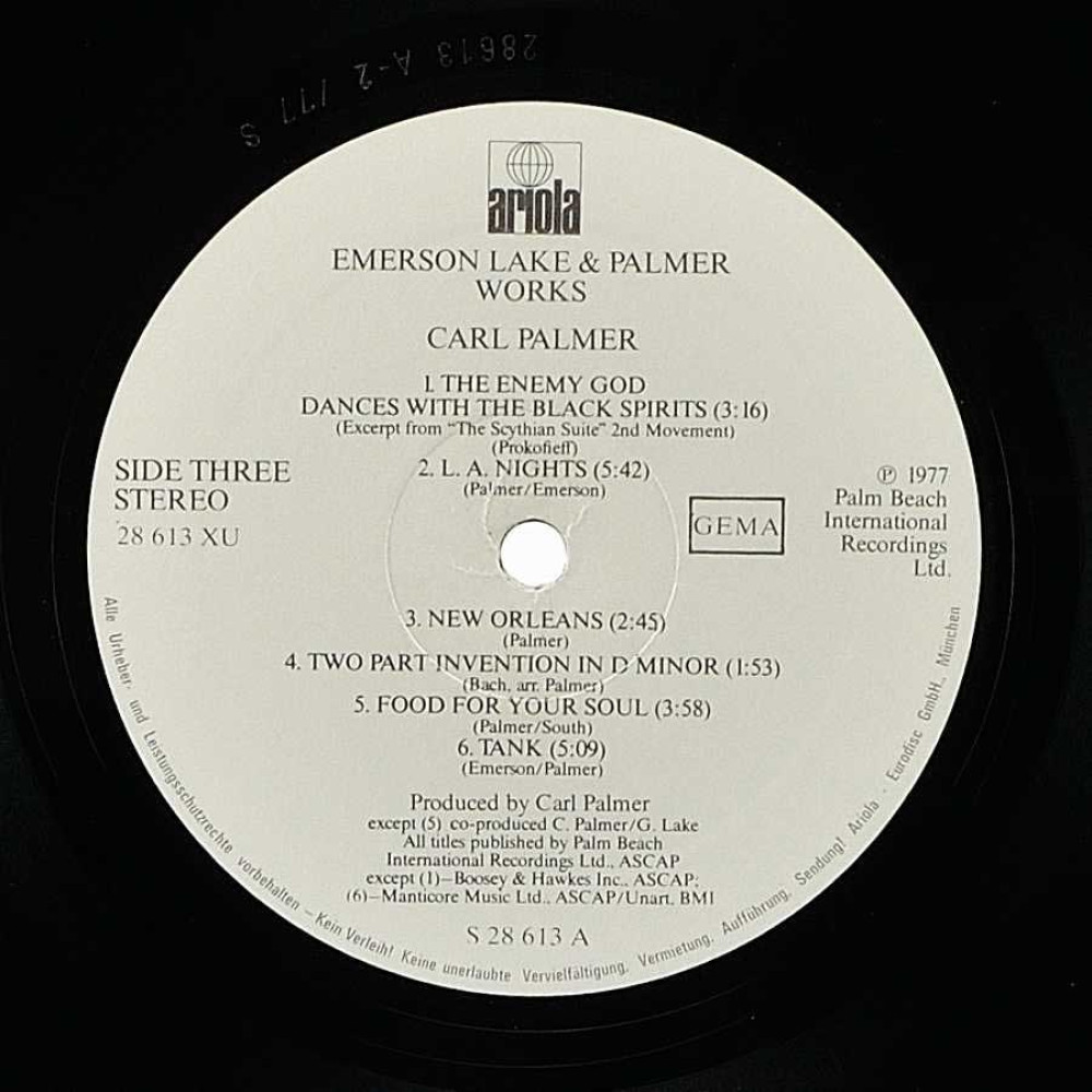 Emerson - Lake & Palmer - Works (1St Press) (2LP)