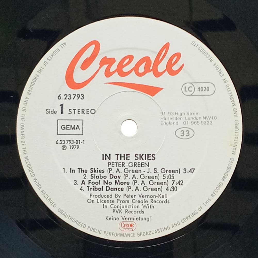 Peter Green - In The Skies (LP)