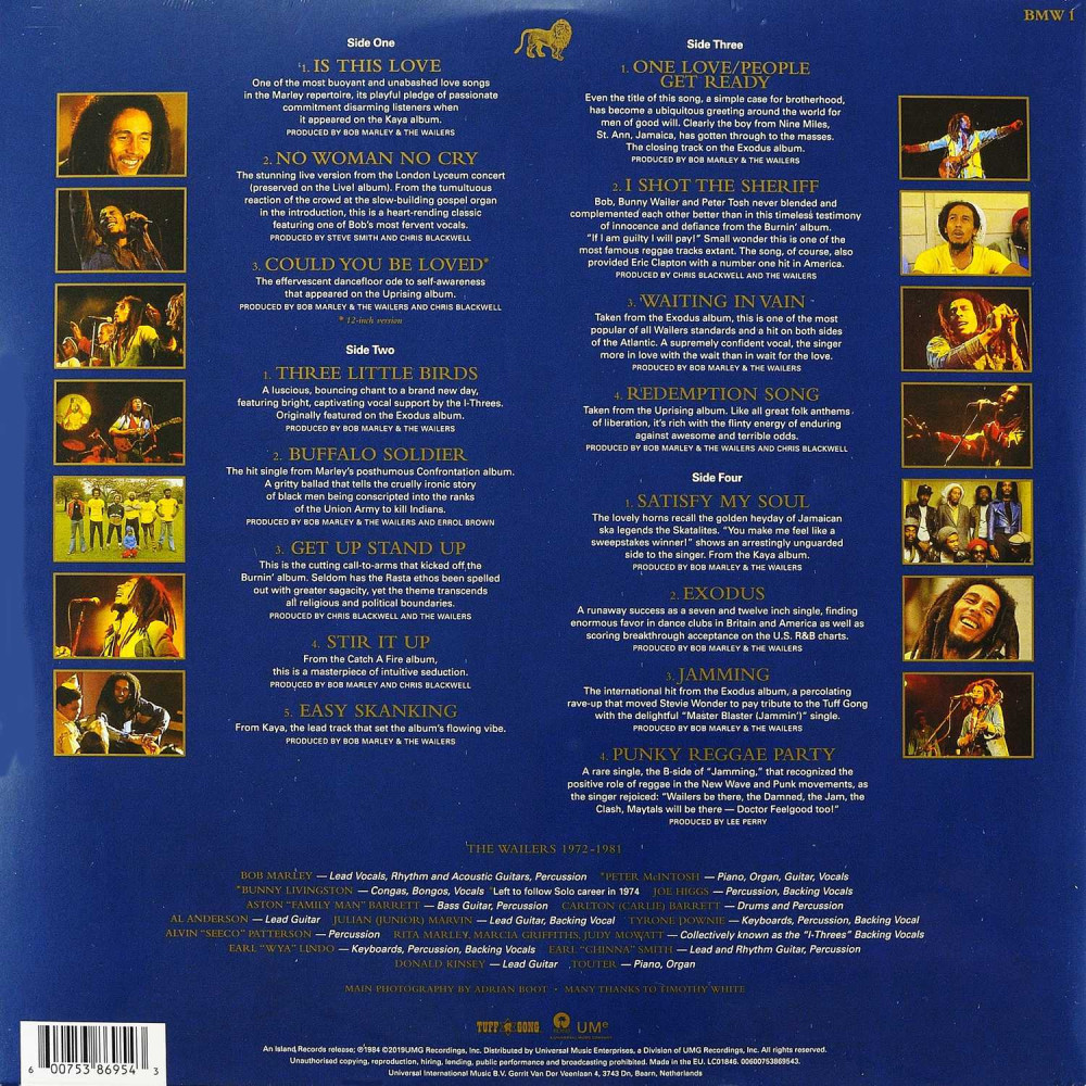 Bob Marley And The Wailers - Legend (The Best Of Bob Marley And The Wailers) (2 LP)