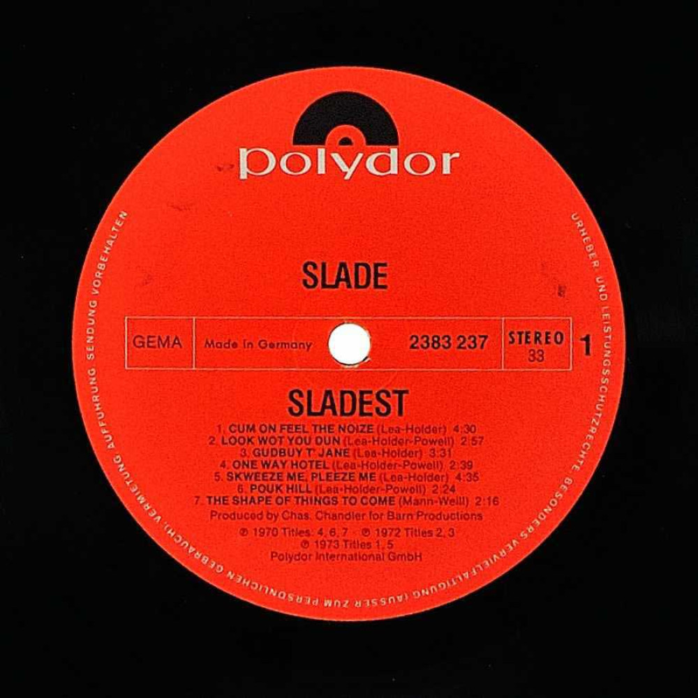 Slade - Sladest (1St Press) (LP)