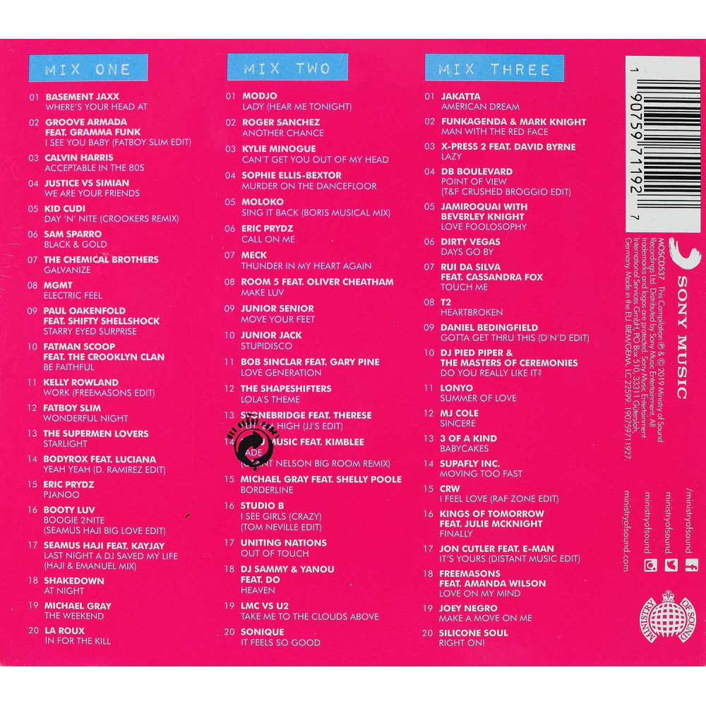 Various - I Love 00s (Ministry Of Sound) (3 CD)