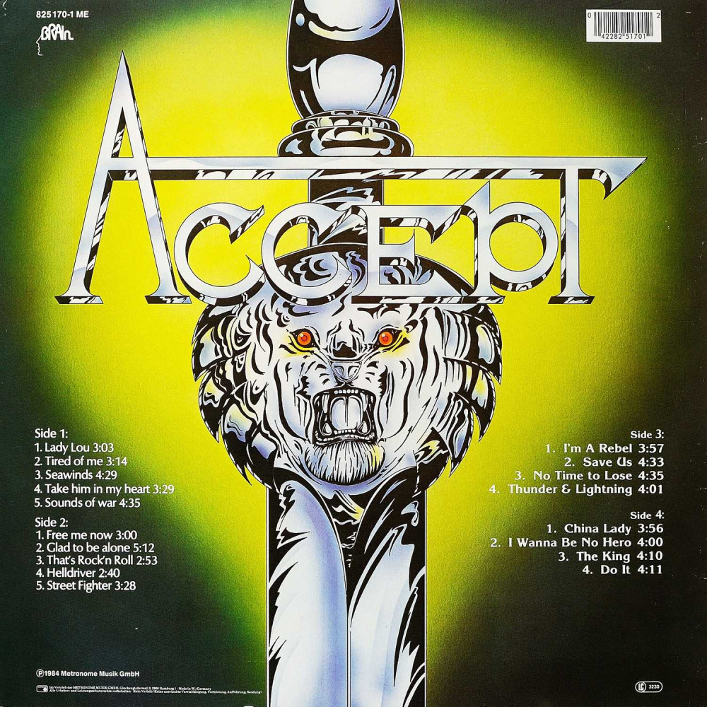 Accept - Metal Masters (2LP) Accept - Metal Masters (2LP)