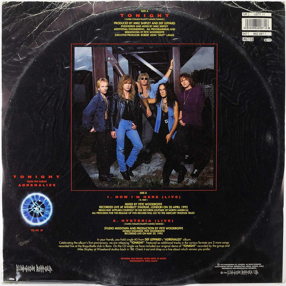 Def Leppard - Tonight (Limited Picture Vinyl) (LPs)