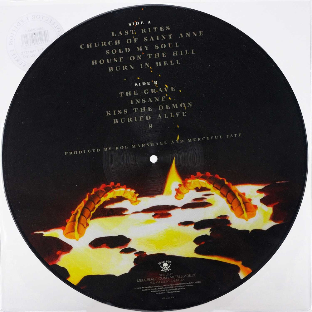 Mercyful Fate - 9 (Limited Picture Vilyl) (LP)