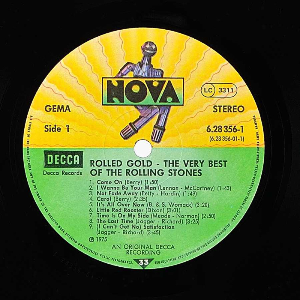The Rolling Stones - Rolled Gold (The Very Best Of The Rolling Stones) (G/f) (2LP) The Rolling Stones - Rolled Gold (The Very Best Of The Rolling Stones) (G/f) (2LP)