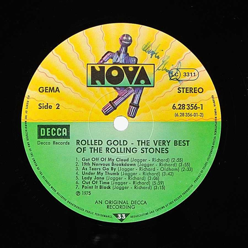 The Rolling Stones - Rolled Gold (The Very Best Of The Rolling Stones) (G/f) (2LP) The Rolling Stones - Rolled Gold (The Very Best Of The Rolling Stones) (G/f) (2LP)