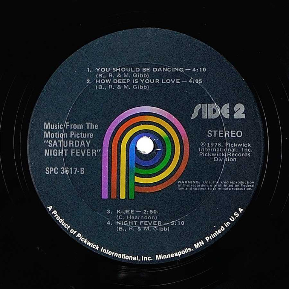 Various - Saturday Night Fever (Not The Original Soundtrack) (USA) (LP)