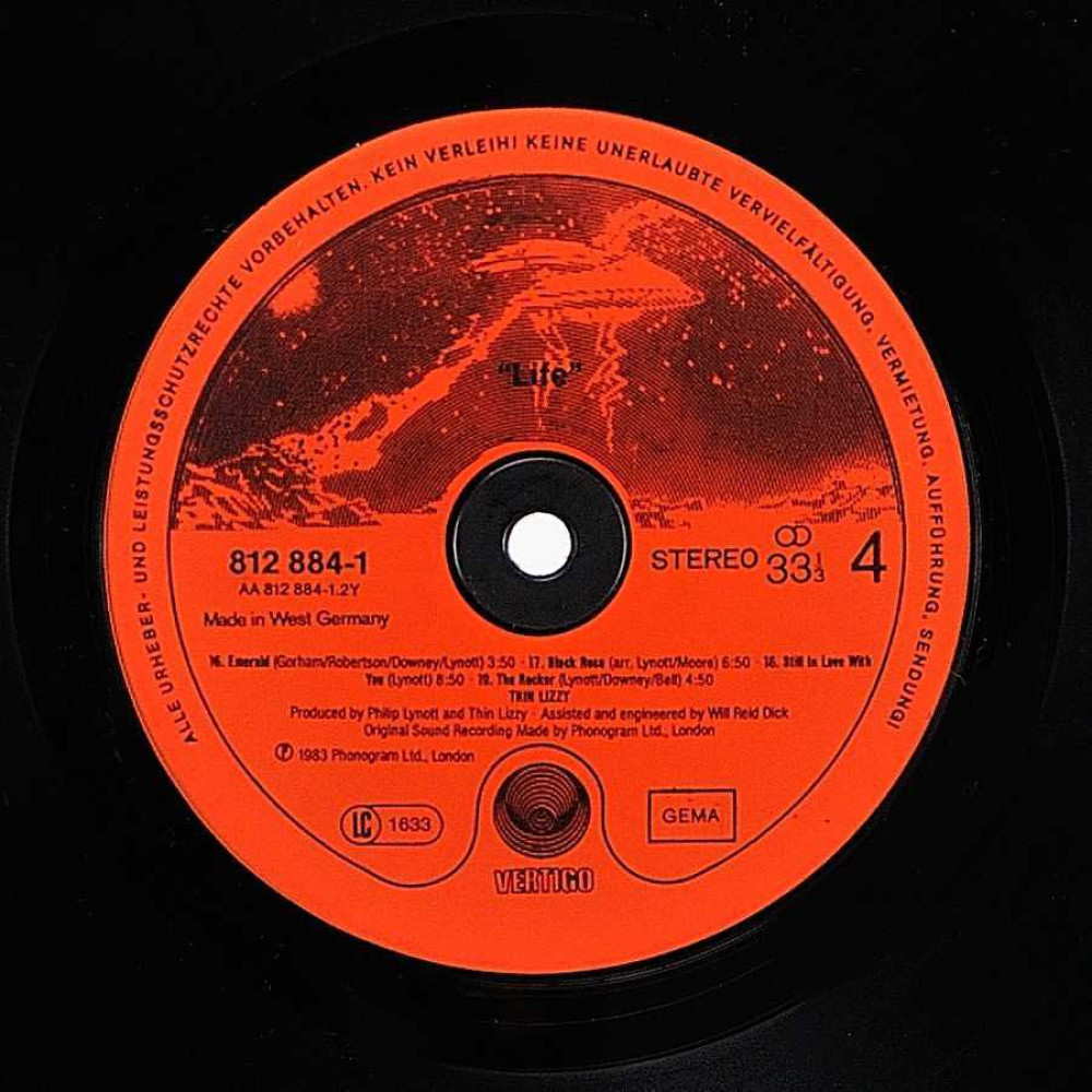 Thin Lizzy - Life - Live (1St Press) (G/f) (2LP)