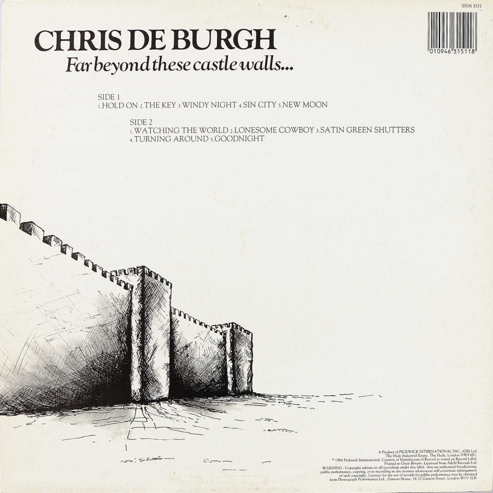 Chris de Burgh - Far Beyond These Castle Walls (Uk) (LP)