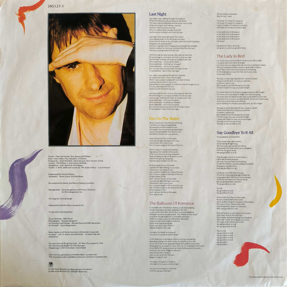 Chris de Burgh - Into The Light (LP)