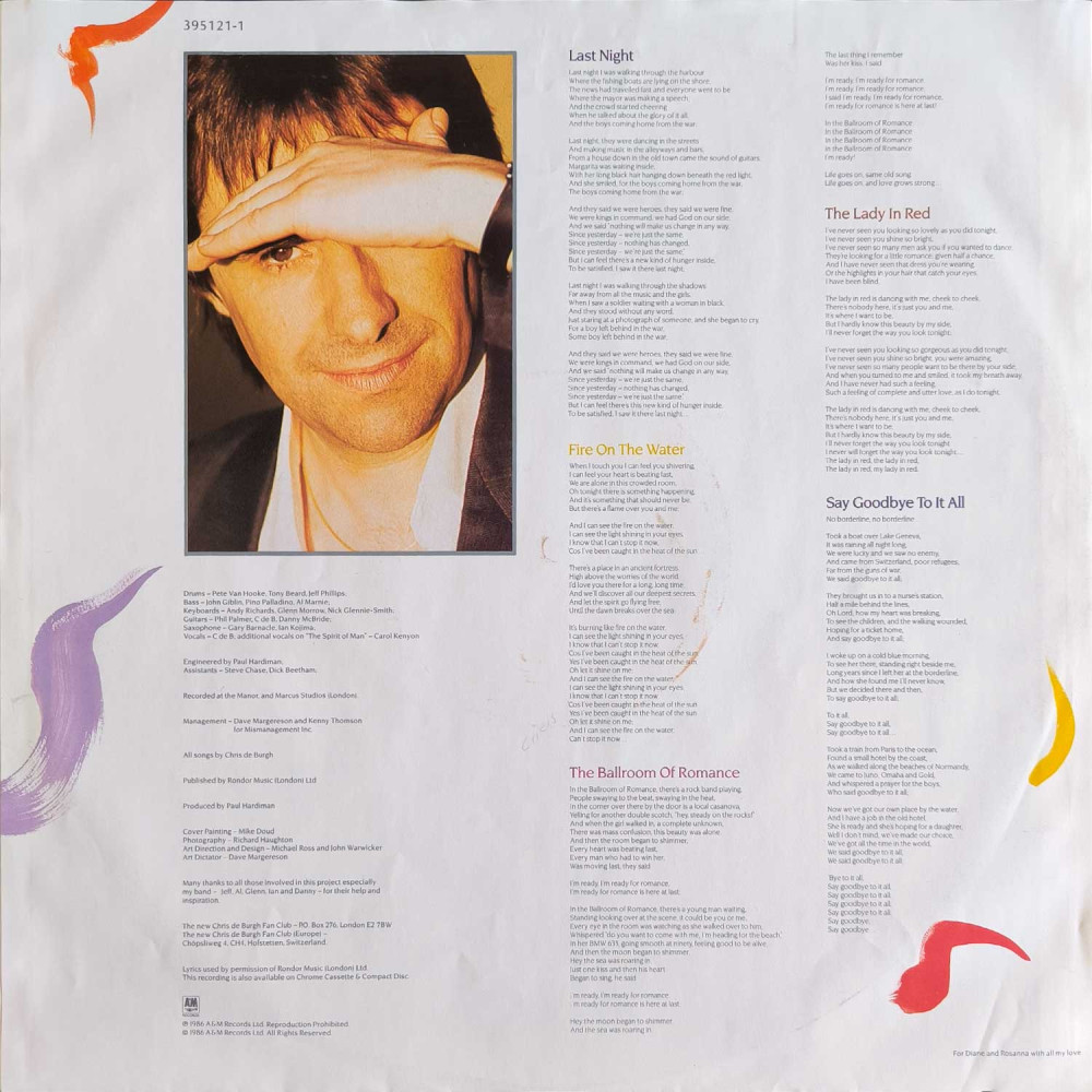 Chris de Burgh - Into The Light (LP)