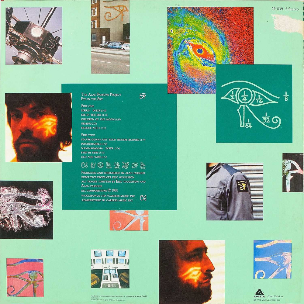 The Alan Parsons Project - Eye In The Sky (Club Edition) (Ins.) (LP)