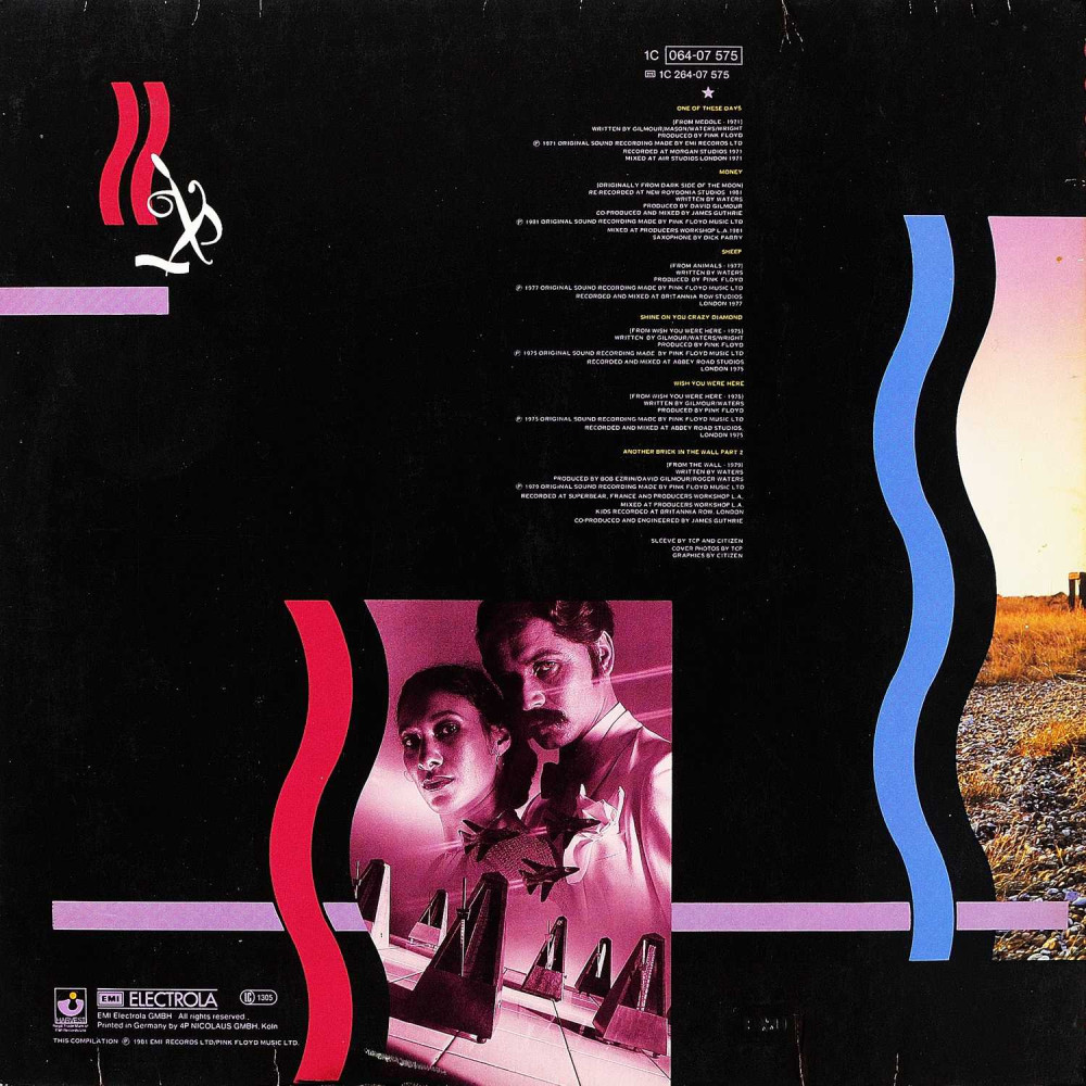 Pink Floyd - A Collection Of Great Dance Songs (1St Press) (LP)