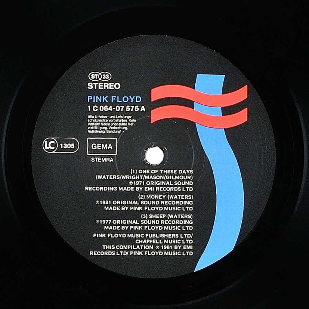 Pink Floyd - A Collection Of Great Dance Songs (1St Press) (LP)