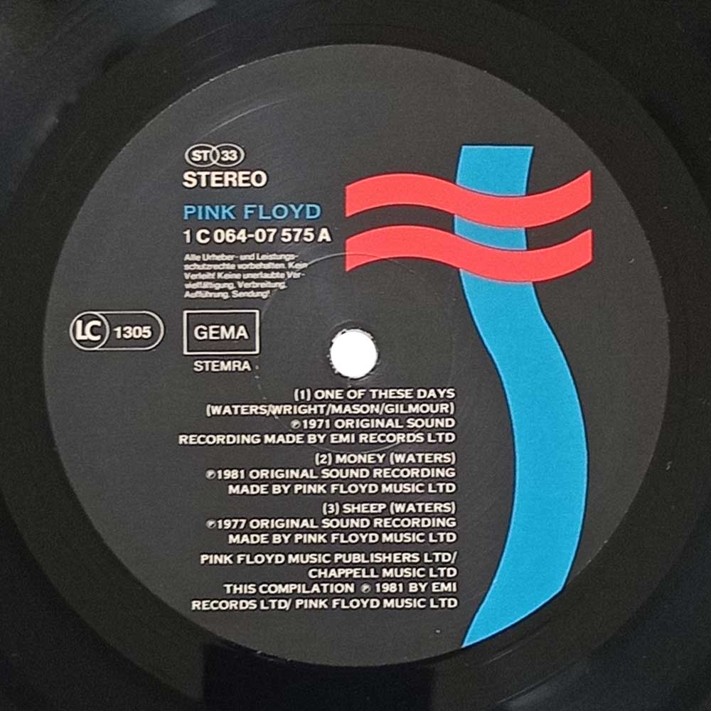 Pink Floyd - A Collection Of Great Dance Songs  (LP)