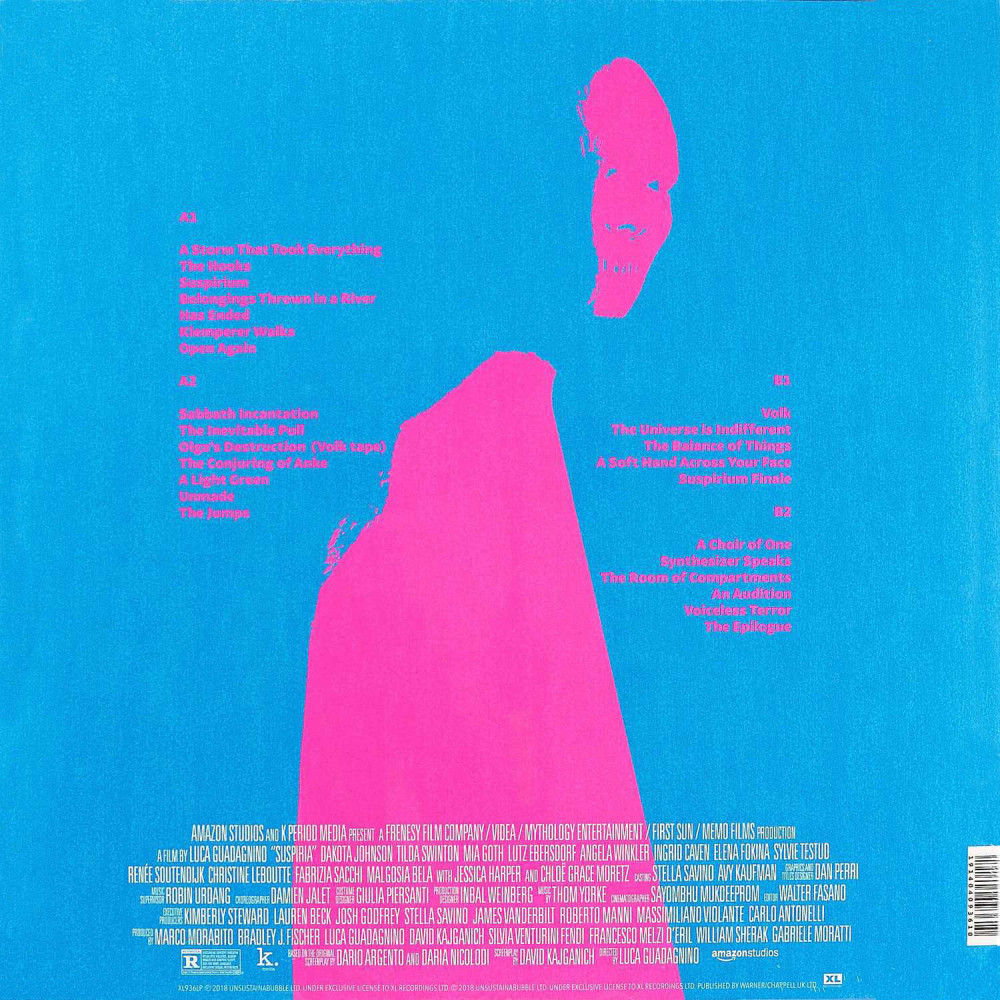 Thom Yorke - Suspiria Music From The Luca Guadagnino Film (2LP)