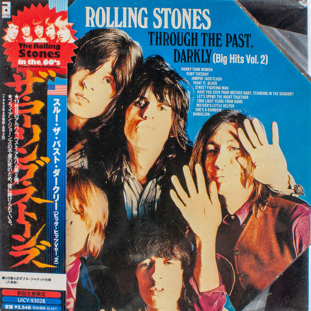 Rolling Stones, Through The Past Darkly (Big Hits Vol.2) (1969) (Papersleeve) (Japan Ed.)