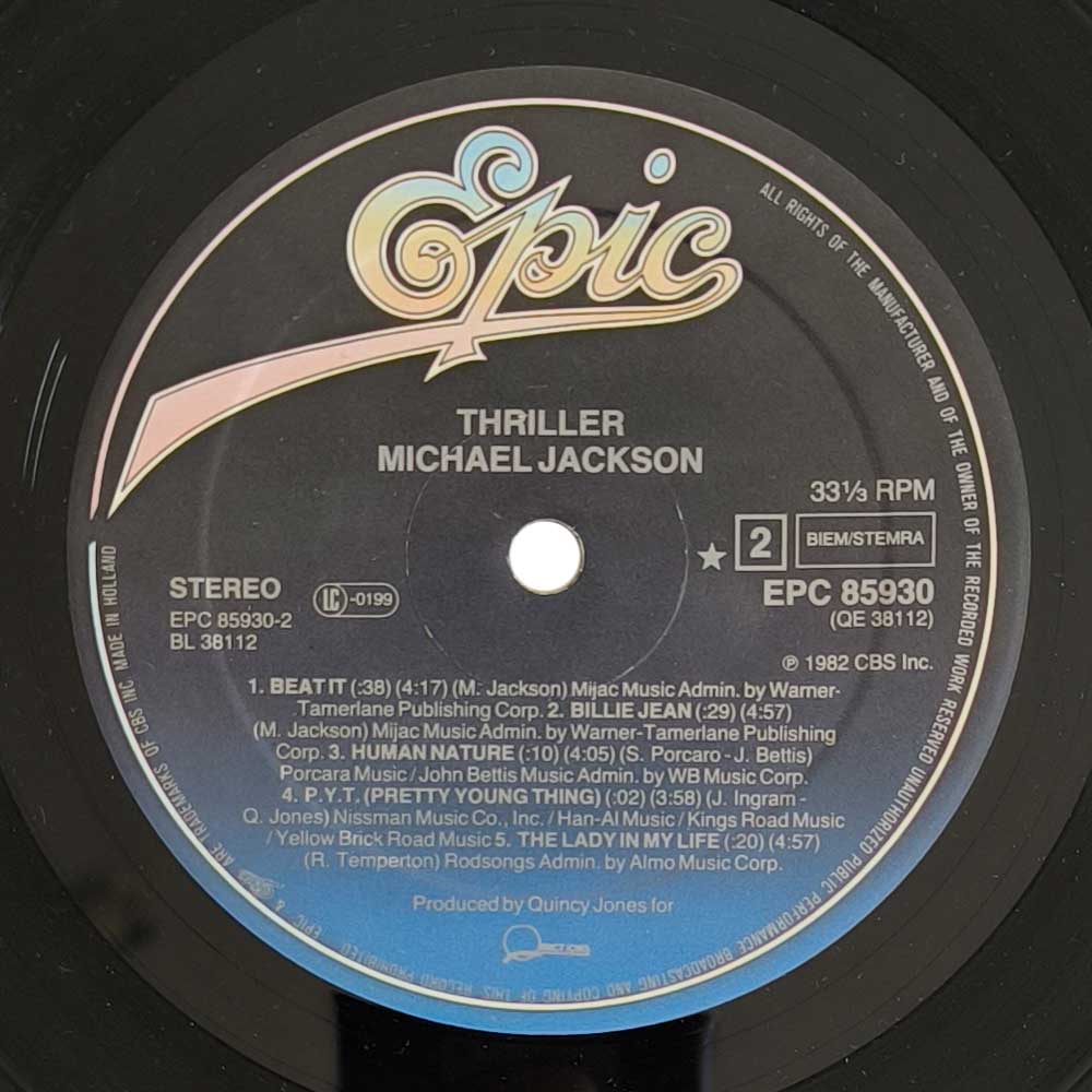Michael Jackson - Thriller (1St Press) (LP)