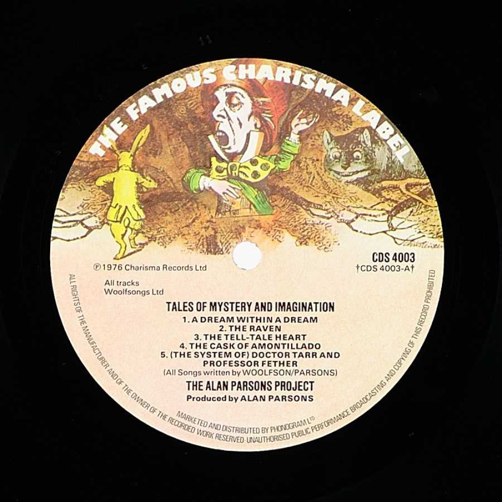 The Alan Parsons Project - Tales Of Mystery And Imagination - Edgar Alan Poe | 1St Press (LP)