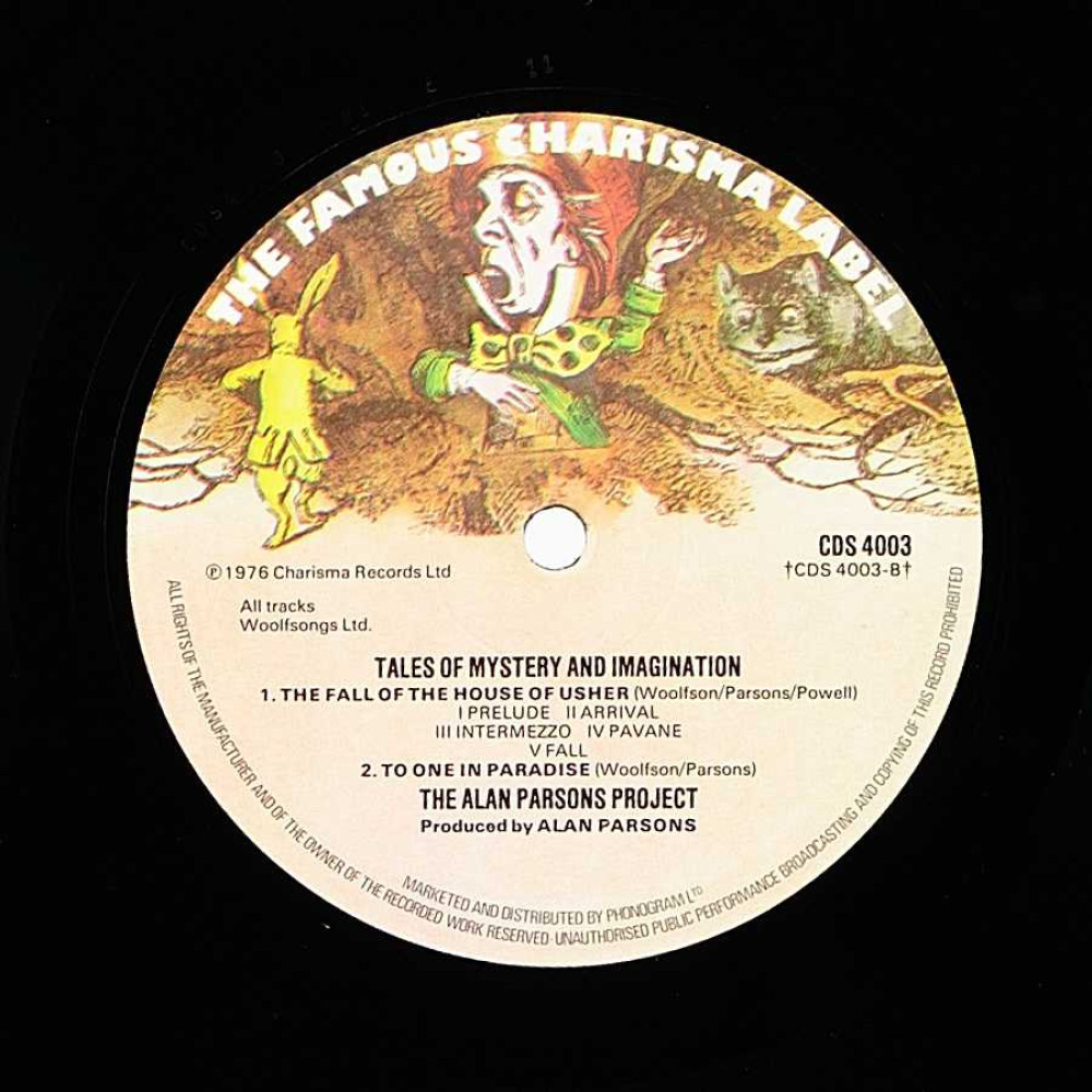 The Alan Parsons Project - Tales Of Mystery And Imagination - Edgar Alan Poe | 1St Press (LP)