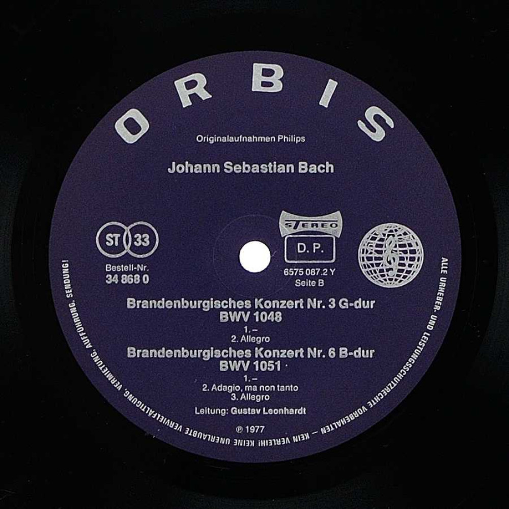 Gustav Leonhardt, Frans Brüggen, Anner Bylsma, Lucy Van Dael, Paul Dombrecht, Sigiswald Kuijken, Wieland Kuijken, Claude Rippas – Brandenburgische Konzerte Nr. 1-6 (G/F) (2 LP)