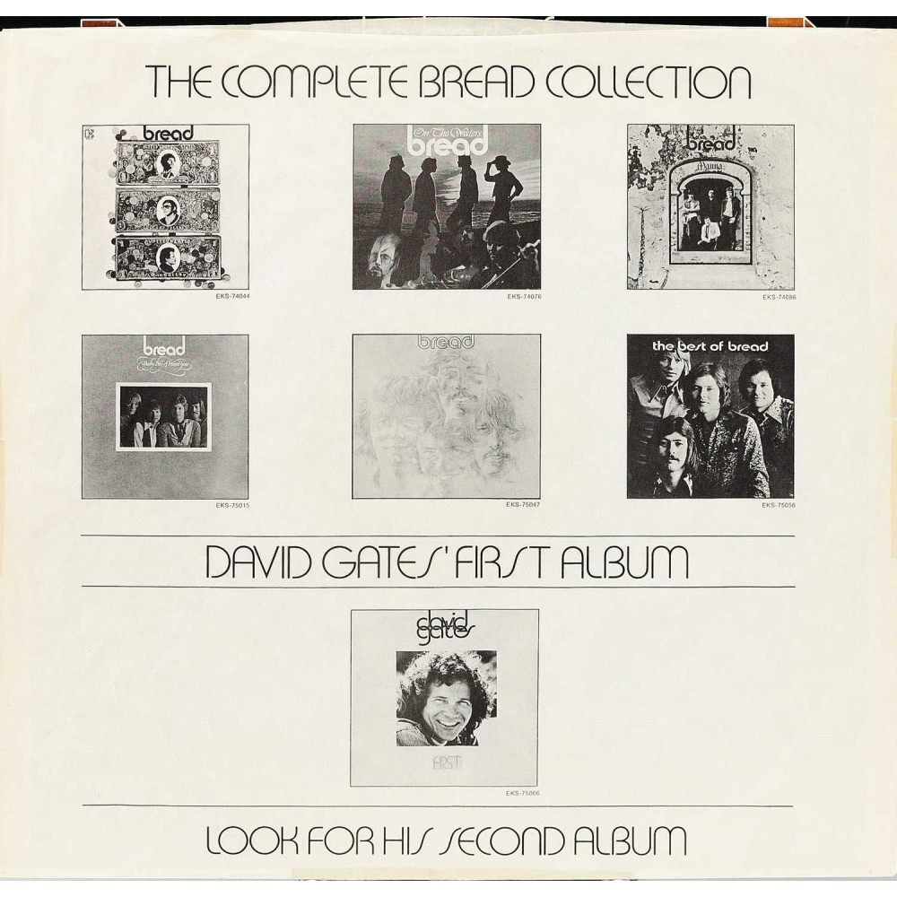 Bread - The Best Of Bread Volume I & II (G/F) (2 LP)
