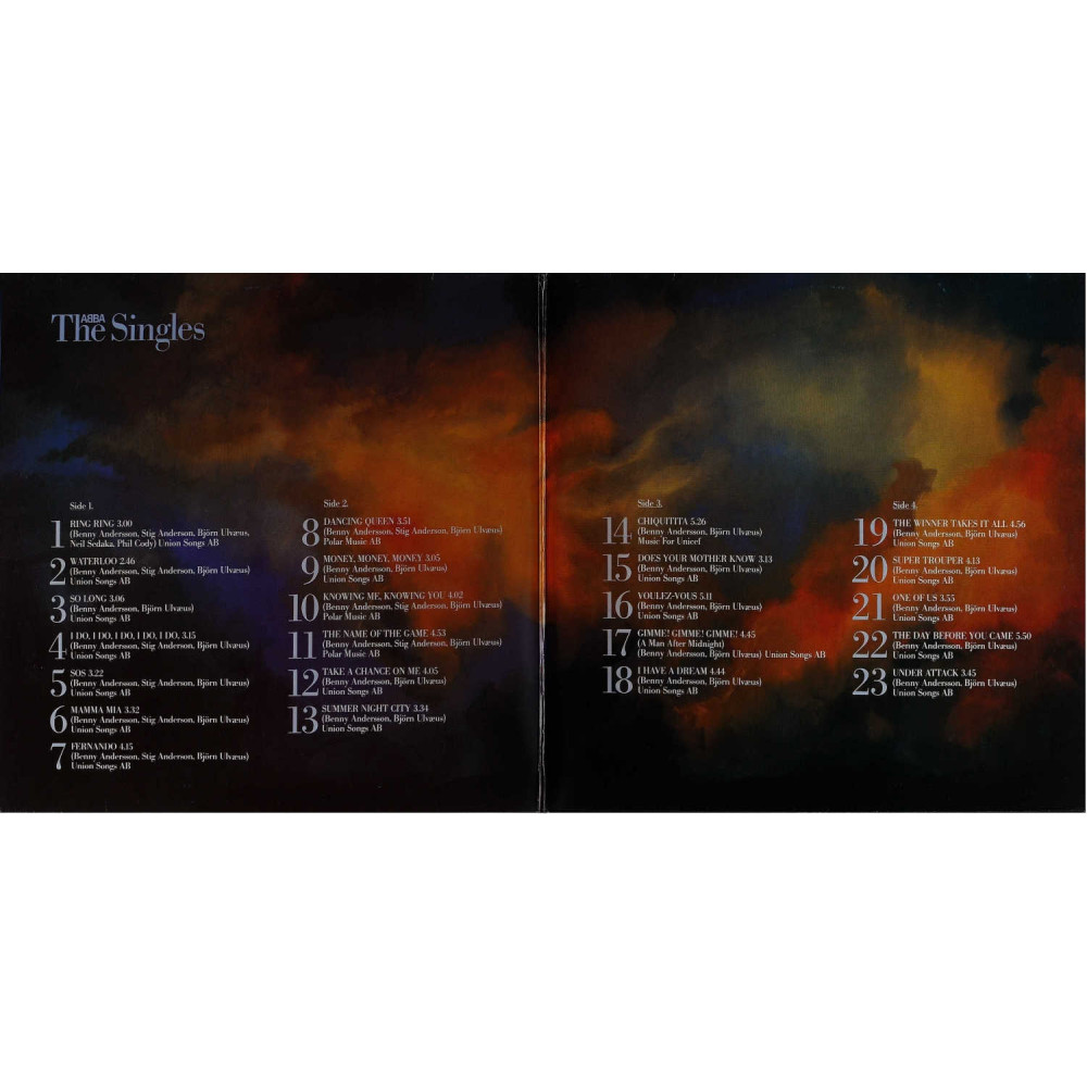 ABBA - The Singles The First Ten Years (G/F) (2LP)