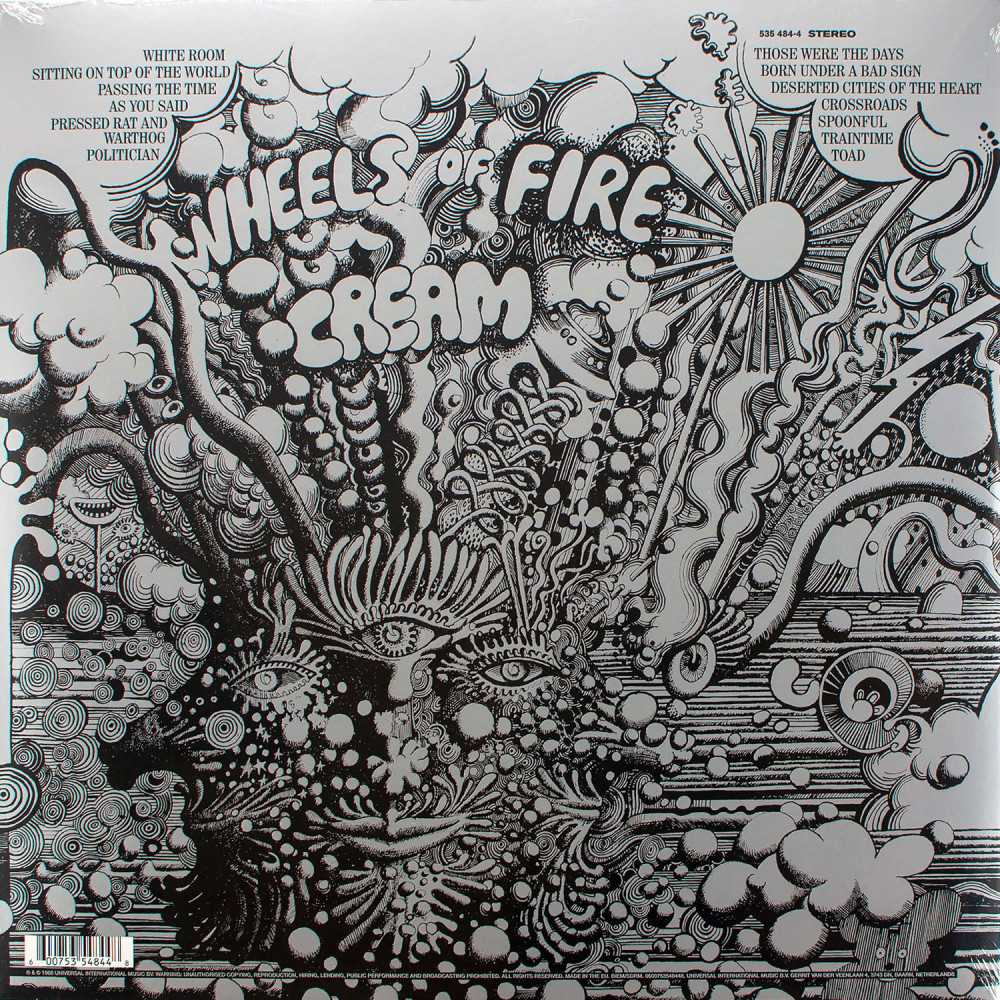 Cream - Wheels Of Fire (2LP)