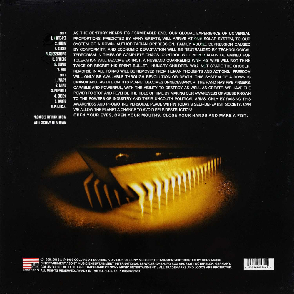 System Of A Down - System Of A Down (LP)