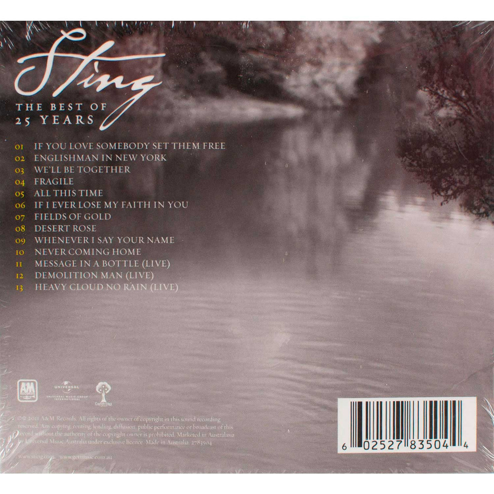 Sting - The Best Of 25 Years (CD)