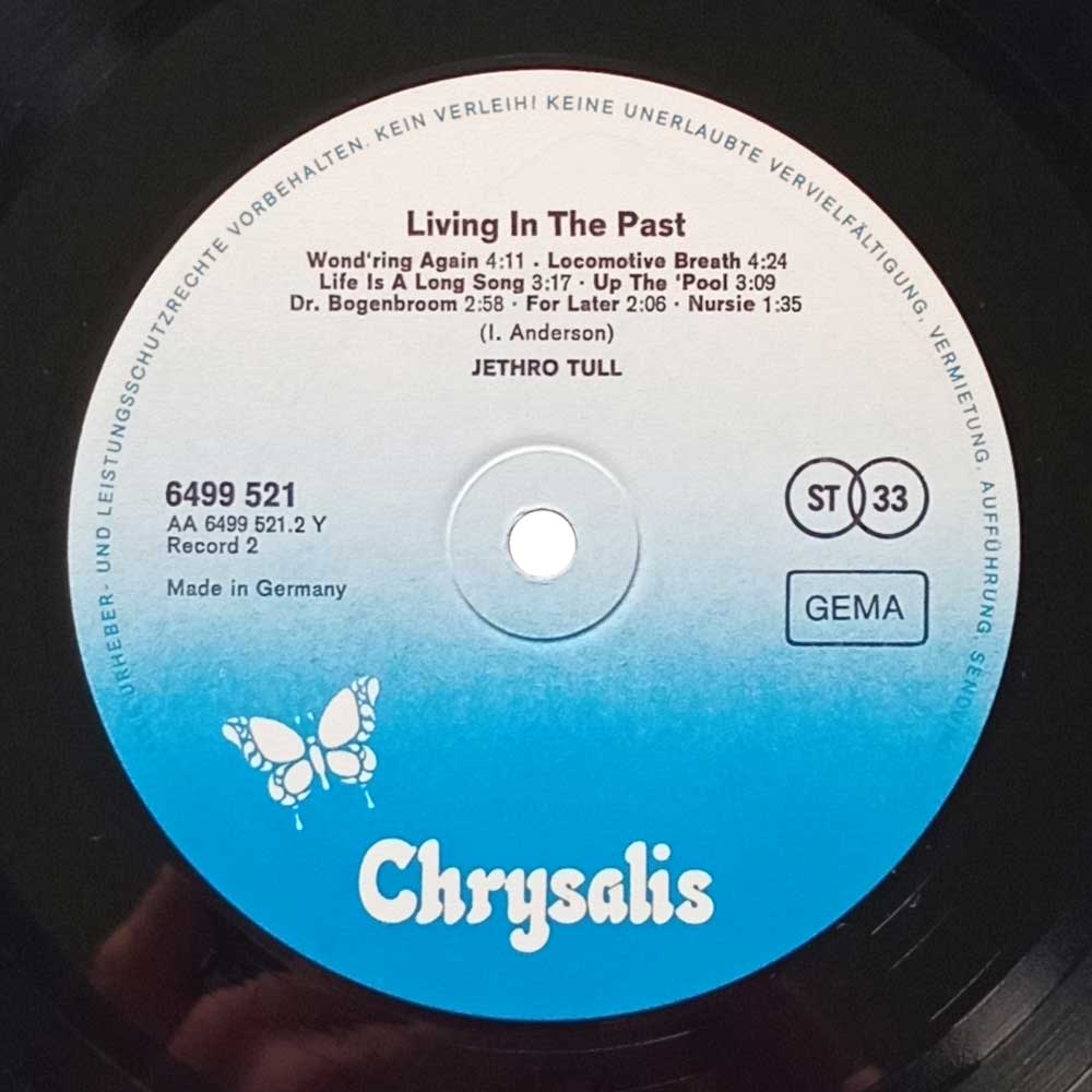 Jethro Tull - Living In The Past  (2 LP)