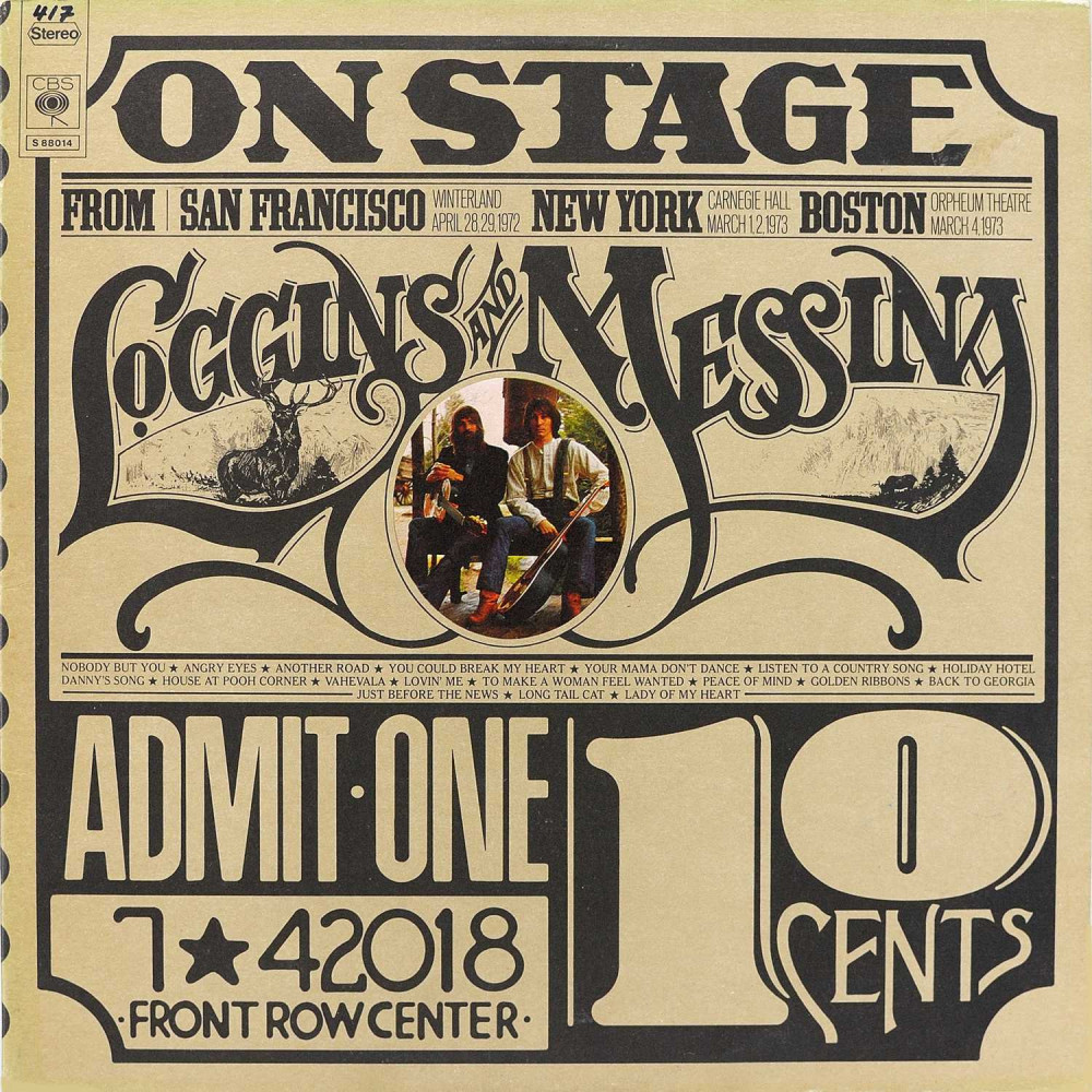 Loggins & Messina - On Stage (G/F) (Ins.) (2LP)