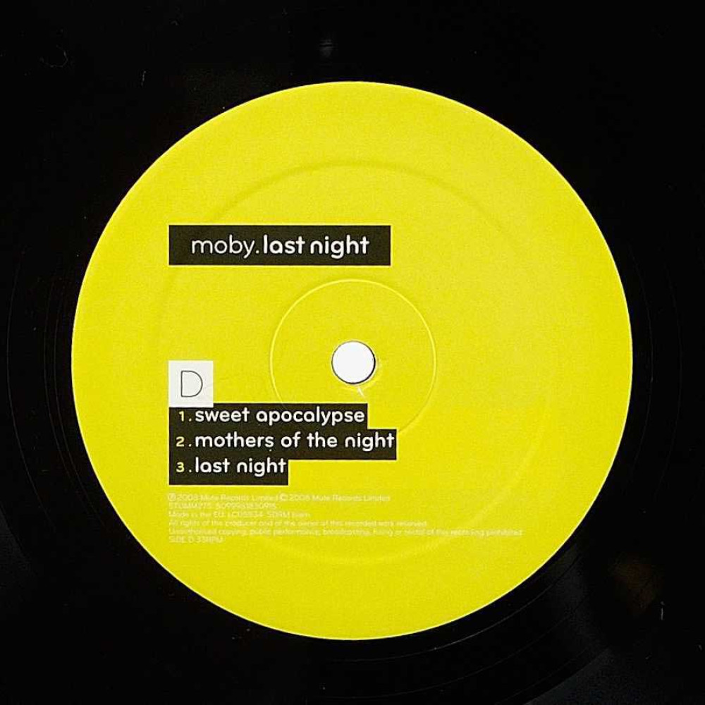 Moby - Last Night (2LP)