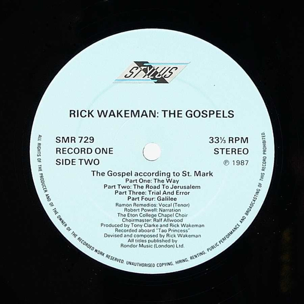Rick Wakeman - The Gospels (G/F) (2 LP)