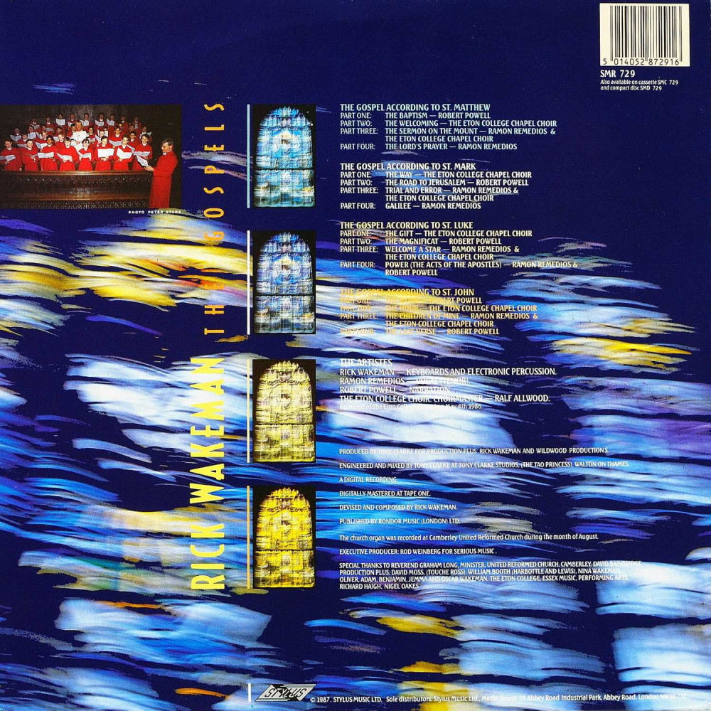Rick Wakeman - The Gospels (G/F) (2 LP)