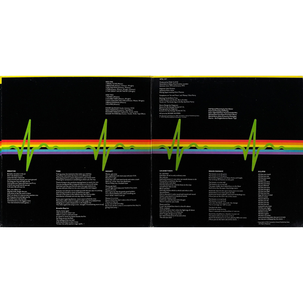 Pink Floyd - The Dark Side Of The Moon ( Mobile Fidelity Sound Lab ) (LP)