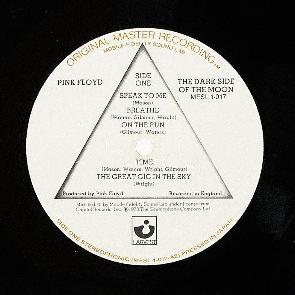 Pink Floyd - The Dark Side Of The Moon ( Mobile Fidelity Sound Lab ) (LP)