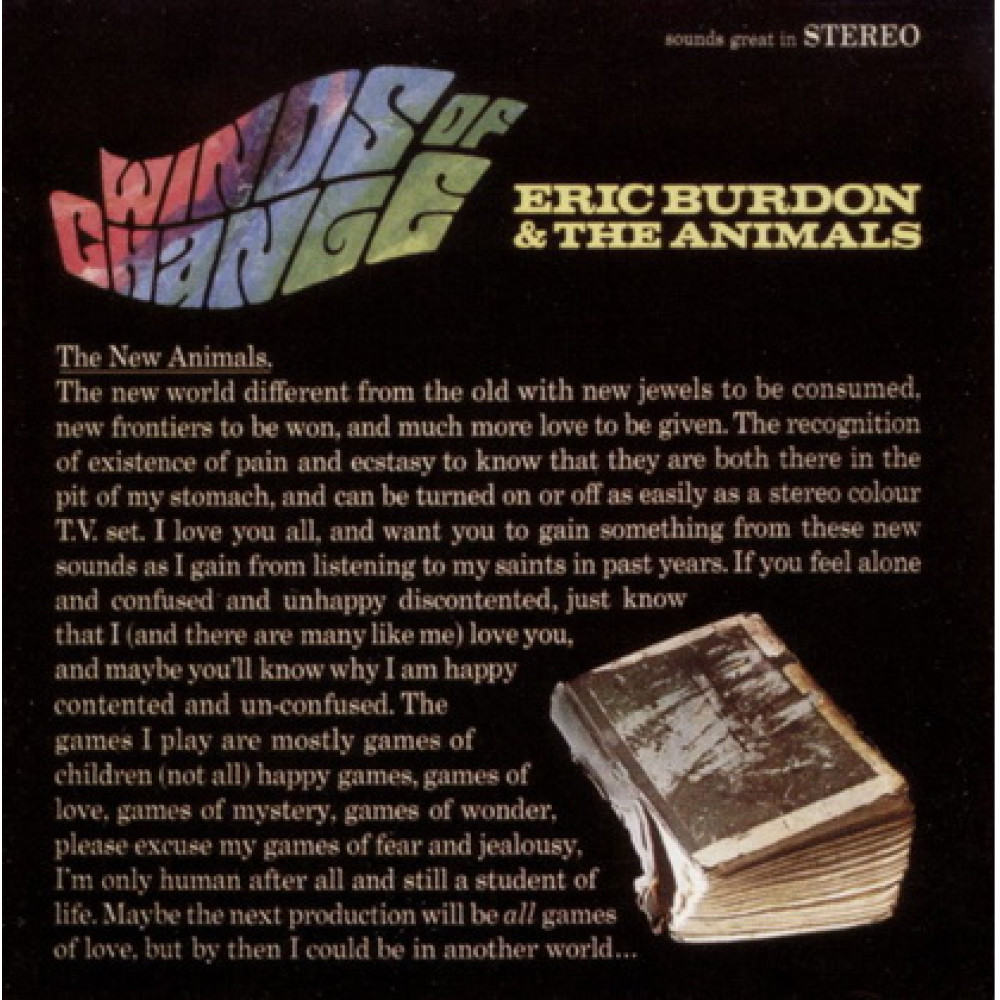 Eric Burdon & The Animals - Winds Of Change (CD) Eric Burdon & The Animals - Winds Of Change (CD)