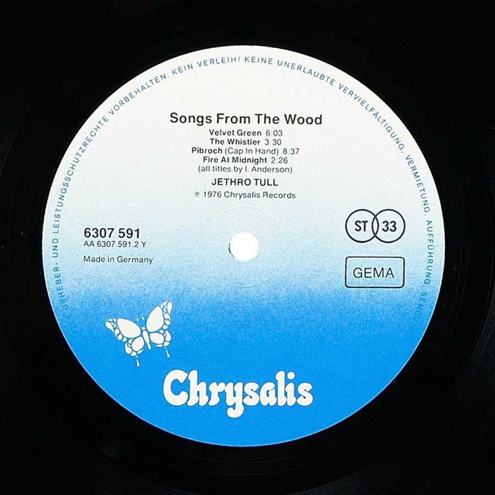 Jethro Tull, Songs From The Wood (LP)